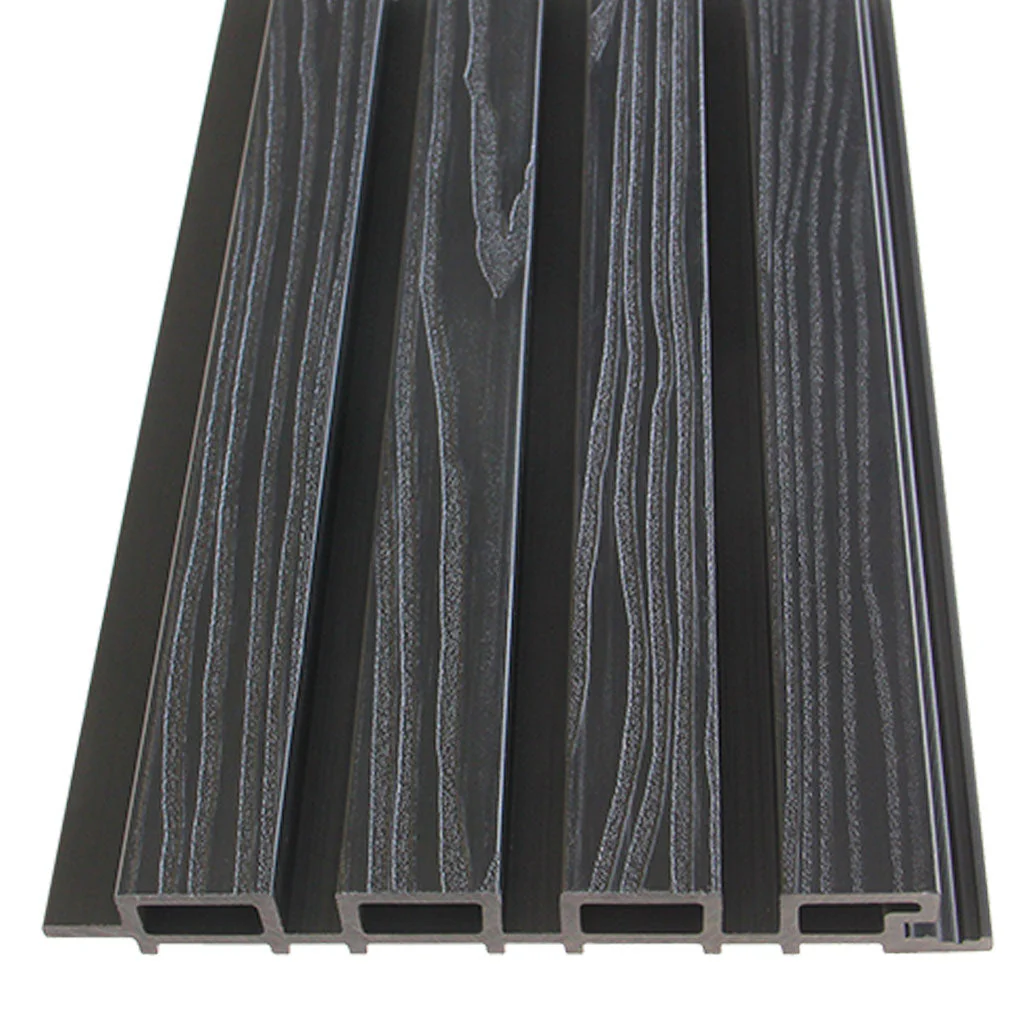 Exterior Wall Cladding Panel Black 290CM | Garden | 3D Wood Grain - Image 3