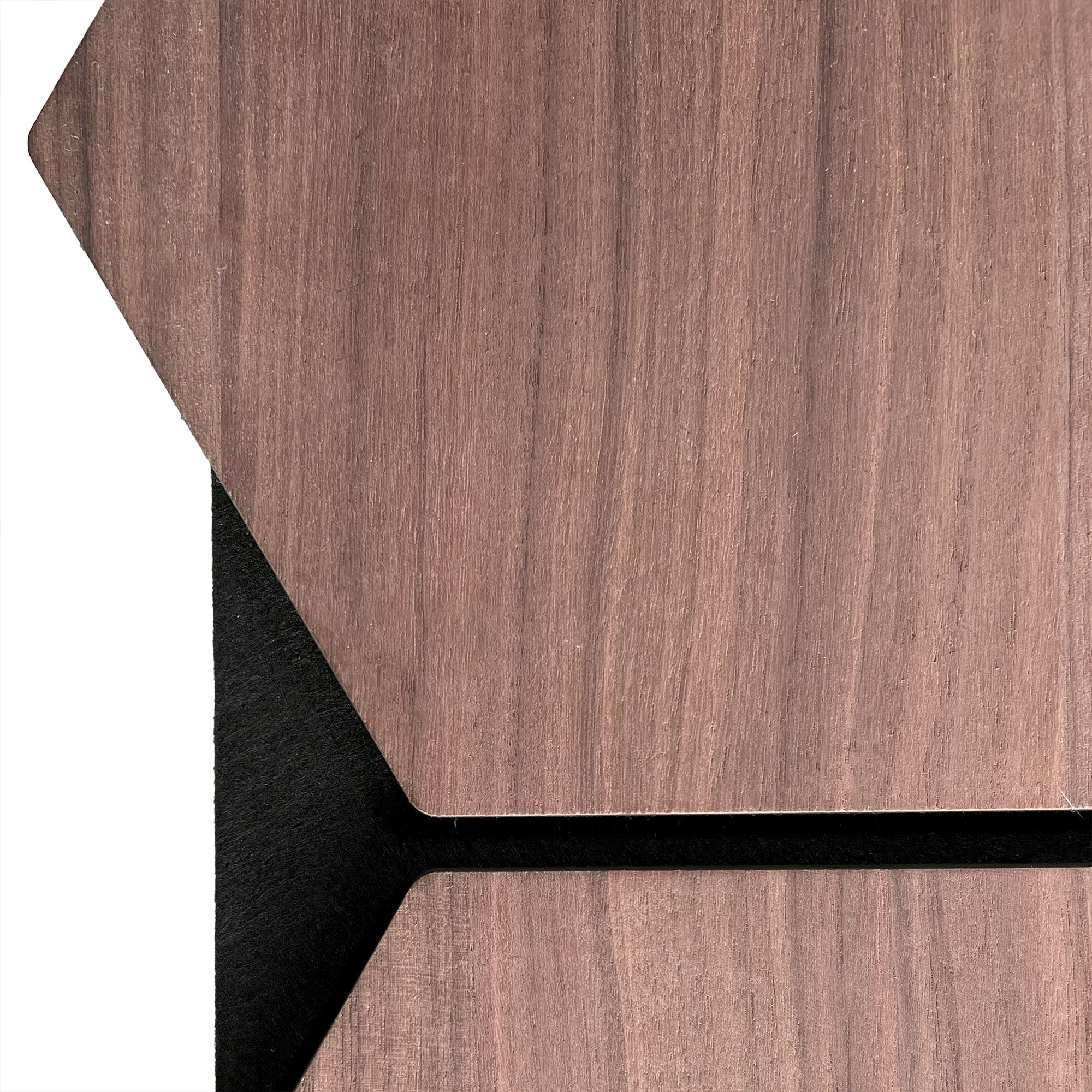 Hexagon Panel Walnut 81 cm | Acoustic | Wall Decor - Image 5