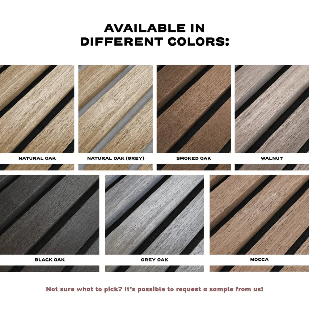 Sample - Wooden Wall Panel | Smoked Oak - Image 4